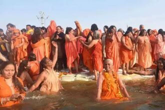 stri naga sadhu