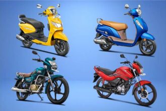 two wheeler byck schooter