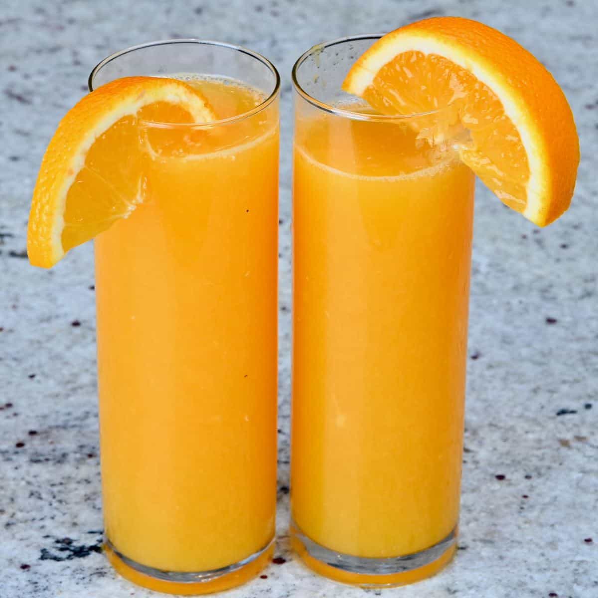 18 orange juice
