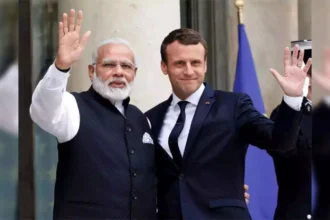 macron and modi