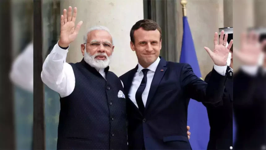 પીએમ મોદી એઆઈ સમિટમાં ભાગ લેવા ફ્રાન્સ પહોંચ્યા, મેક્રોન સાથે વાતચીત કરશે 1 macron and modi