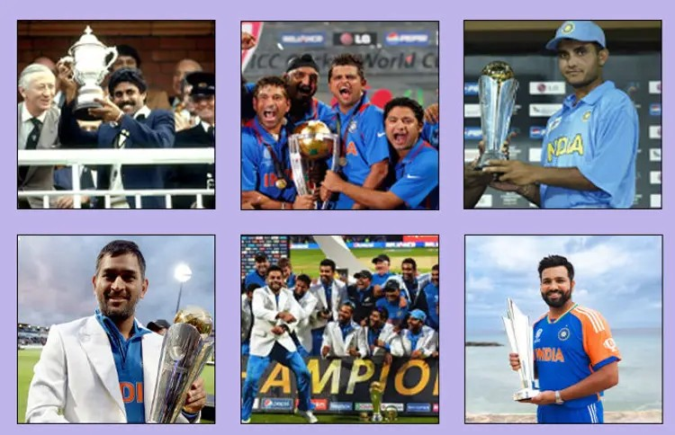 Indian Cricket Team In ICC Finals: ટીમ ઈન્ડિયાની ICC ફાઈનલ જર્ની: 13 વખત પ્રવેશ, કેટલા ટાઈટલ જીત્યા? 1 Indian Cricket Team In ICC Finals
