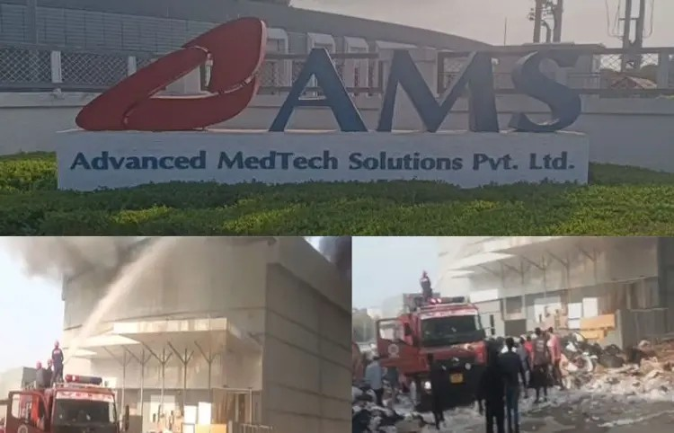 Vadodara Pharma Company Massive Fire: મંજુસર GIDCની ફાર્મા કંપનીમાં ભયાનક આગ, આકરા પ્રયાસો સાથે ફાયર ફાઈટરો કાર્યરત 1 Vadodara Pharma Company Massive Fire: