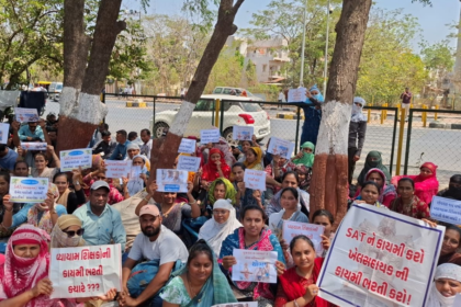 Khel Sahayak Protest in Gandhinagar