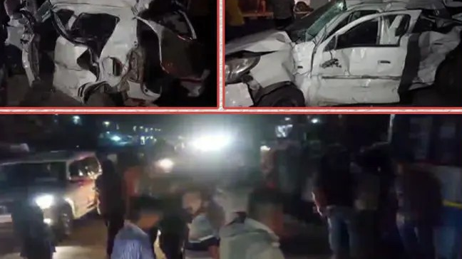 Accident In Gandhinagar