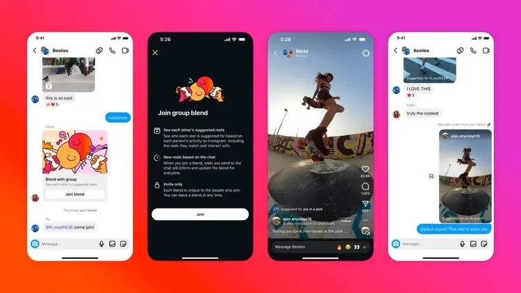 Instagram New Blend Feature: ઇન્સ્ટાગ્રામનું નવું 'બ્લેન્ડ' ફીચર, જાણો તેના આકર્ષક ફાયદા 1 Instagram New Blend Feature