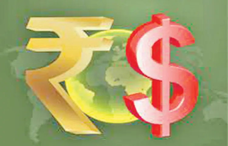 Dollar against rupee