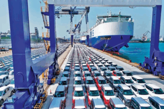 Vehicles record exports