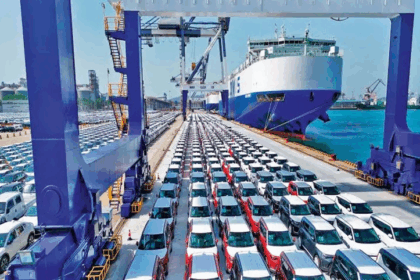 Vehicles record exports