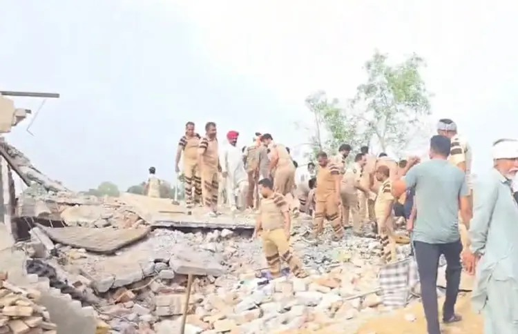 Punjab Firecracker Factory Blast