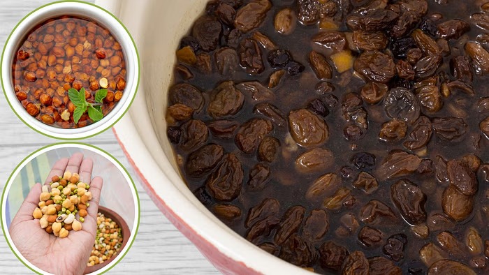 Benefits of Chickpeas And Raisins: સવારની શરૂઆત કરો પલાળેલા કિસમિસ અને ચણાથી, કમાલના મળશે ચાર ફાયદા 1 Benefits of Chickpeas And Raisins
