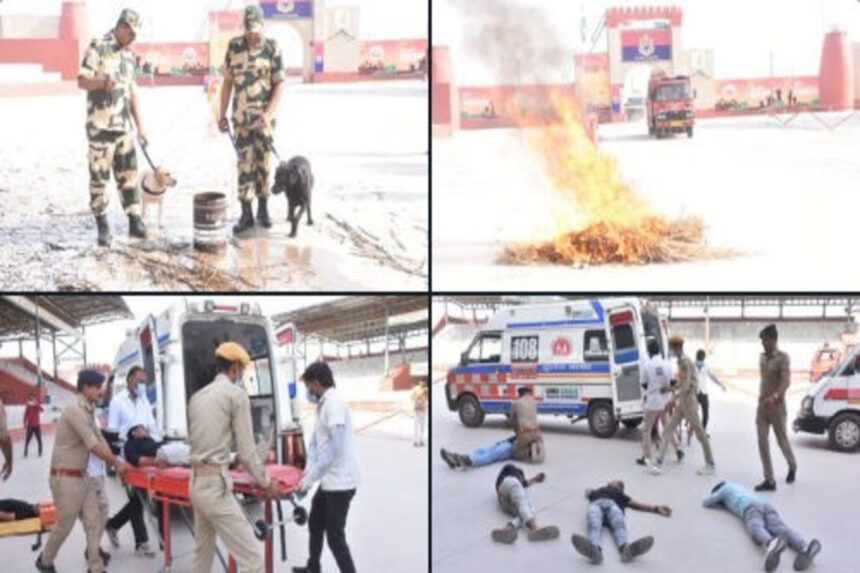 Civil defence mock drill in Gujarat