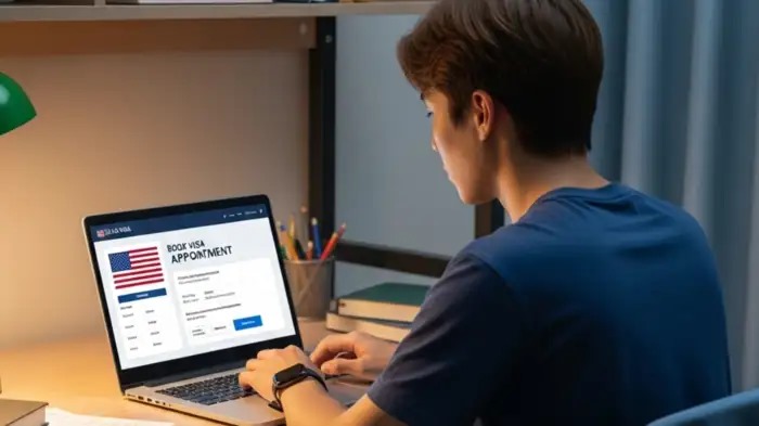 US Student Visa Booking: 'વિદ્યાર્થીઓ સ્ટુડન્ટ વિઝા માટે અરજી કરી શકે છે', ઇન્ટરવ્યૂ બુકિંગ બંધ થવા વચ્ચે યુએસ એમ્બેસીના પ્રવક્તાએ જણાવ્યું 1 US Student Visa Booking
