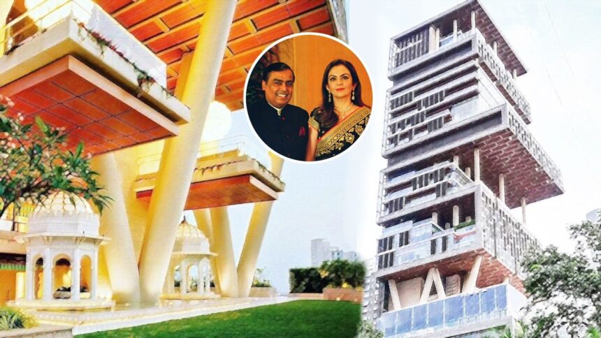 Ambani house inside view