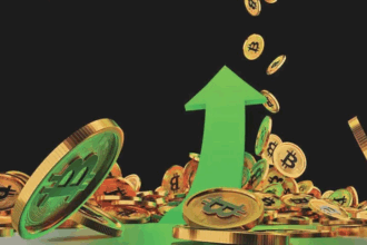 Bitcoin price jump