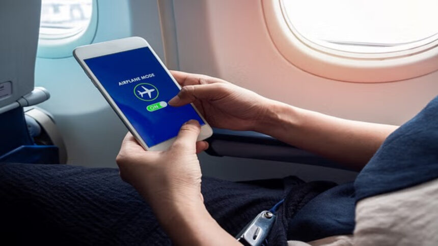What happens if flight mode is off during flight