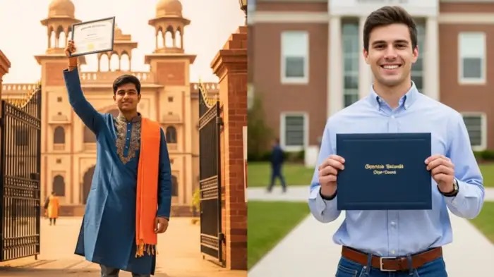India-US Education Difference: અમેરિકા શ્રેષ્ઠ છે કે ભારત સારું? બંને દેશોની કોલેજો વચ્ચેના 5 મોટા તફાવતો જાણો 1 India-US Education Difference