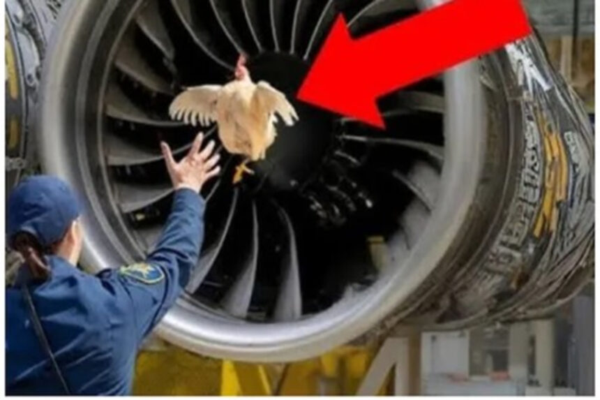 Dead chicken airplane test