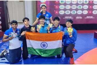 Indian women wrestlers won team title in Under 23 Asian Championship