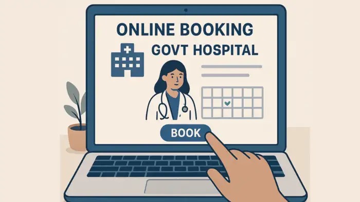 Govt Hospital OPD Booking online
