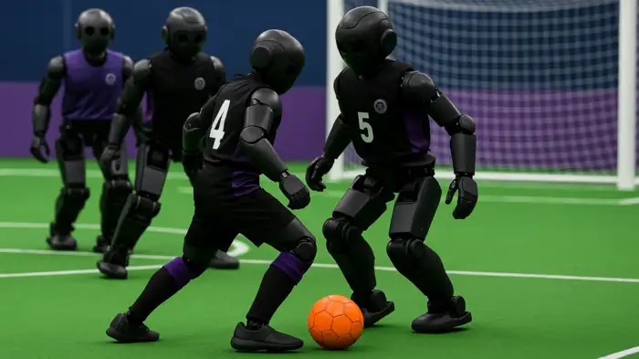 China Ai Robot Football Match