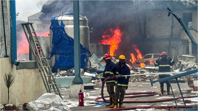 Telangana pharma plant explosion