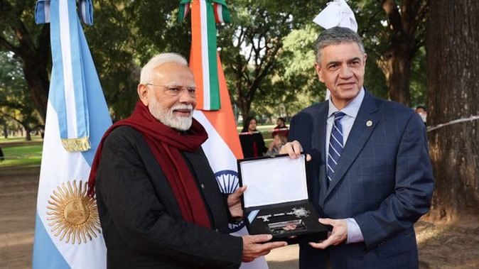 PM Modi Key to the City Buenos Aires