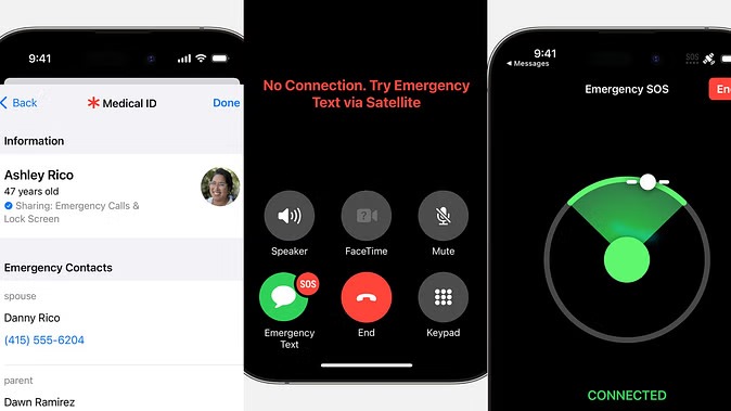 iPhone Emergency Features