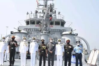 INS Nistar deep sea rescue vessel
