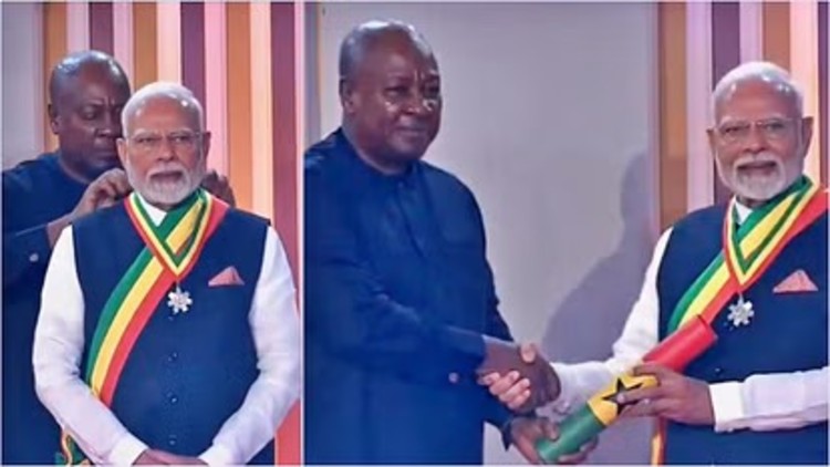 PM Modi returned to India