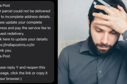 India post online scam message