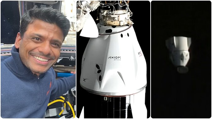 Shubhanshu Shukla: શુભાંશુ શુક્લા ISS થી પૃથ્વી માટે રવાના; કાલે કેલિફોર્નિયામાં Axiom-4 સ્પ્લેશડાઉન 1 Shubhanshu Shukla
