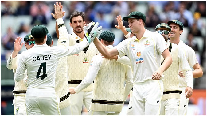 AUS vs WI: ૨૦૪ રનના જવાબમાં, વેસ્ટ ઈન્ડિઝની ટીમ ૨૭ રનમાં ઓલઆઉટ થઈ ગઈ, કાંગારુઓએ ત્રીજી ટેસ્ટ ૧૭૬ રનથી જીતી લીધી. 1 AUS vs WI
