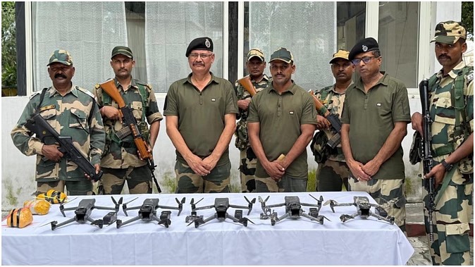 Pakistani Narco Drones Amritsar Border