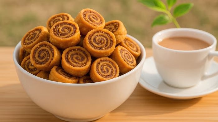 Easy Bhakarwadi Recipe
