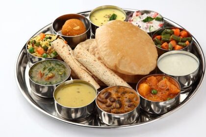 Hariyali Teej Special Veg Thali