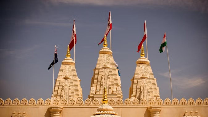 Australia Racial attack Swaminarayan temple : ઓસ્ટ્રેલિયાના મેલબોર્નમાં સ્વામિનારાયણ મંદિર પર જાતિગત હુમલો, દિવાલો પર લખેલા નફરતભર્યા સંદેશાઓ 1 Australia Racial attack Swaminarayan temple