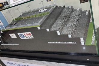Steel Slag Roads