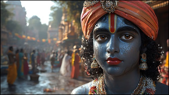 Janmashtami 2025: મથુરાથી મુંબઈ સુધી, જન્માષ્ટમી પર સૌથી સુંદર ઝાંખીઓ ક્યાં શણગારવામાં આવી છે 1 Janmashtami 2025