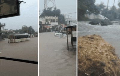 Hevy Rain in Mendarda