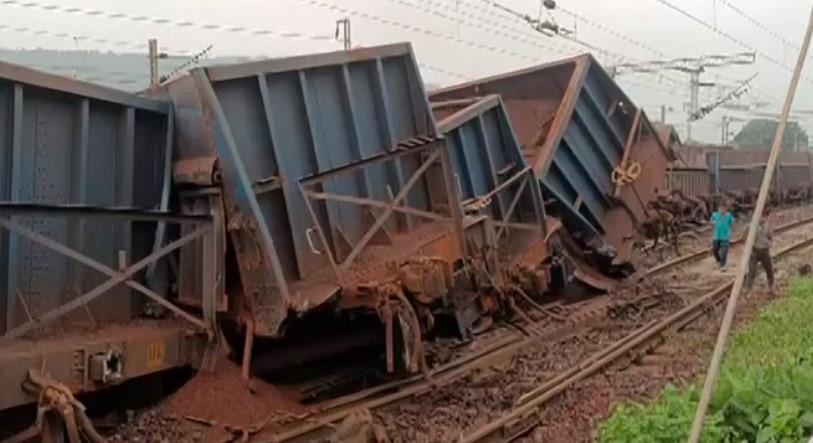 Goods Train Derail: ઝારખંડના સરાઈકેલા-ખરસાવનમાં માલગાડી પાટા પરથી ઉતરી; રેલ સેવાઓને ભારે અસર થઈ 1 Goods Train Derail