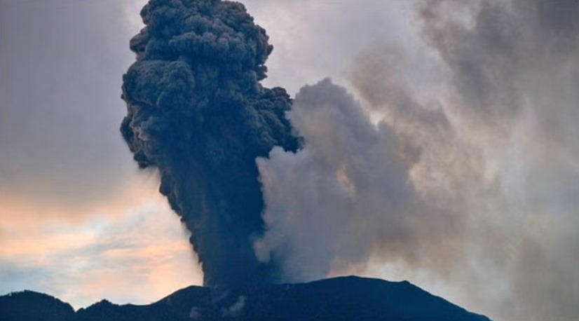 Dormant Volcano Erupted In Russia