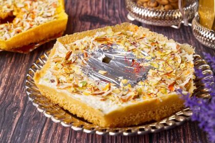 Rakhi Special Malai Ghevar Recipe