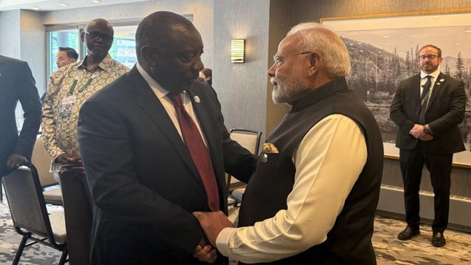 South Africa President Ramaphosa invites PM Modi: રાષ્ટ્રપતિ રામાફોસાએ PM મોદીને આપ્યું નિમંત્રણ, જલ રોકાણ પરિષદ પર વૈશ્વિક નેતાઓની બેઠક થશે 1 South Africa President Ramaphosa invites PM Modi