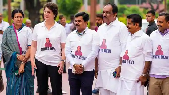 Meentadevi Congress protests