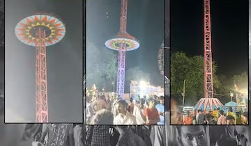 Navsari Tora Tora Ride Collapsed
