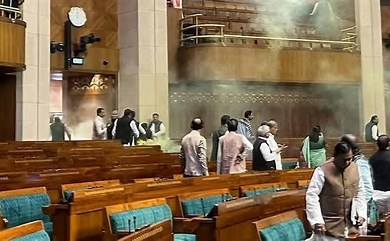 Parliament security breach