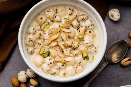 Makhana Kheer recipe For Hartalika Teej