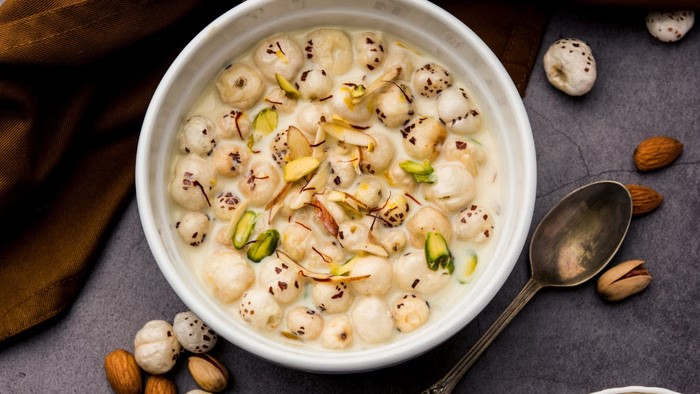 Makhana Kheer recipe For Hartalika Teej