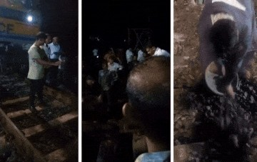 Godhra Railway Track Washout: ગોધરા નજીક રેલવે ટ્રેક ધોવાઈ જતા મોટી દુર્ઘટના ટળી, મુસાફરો કલાકો સુધી પરેશાન 1 3yy08mtd